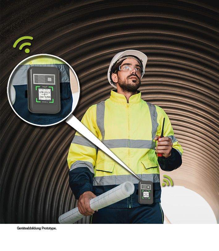 der kleinste 7-in-1 Klimawächter für mobile Luftqualitätsmessung